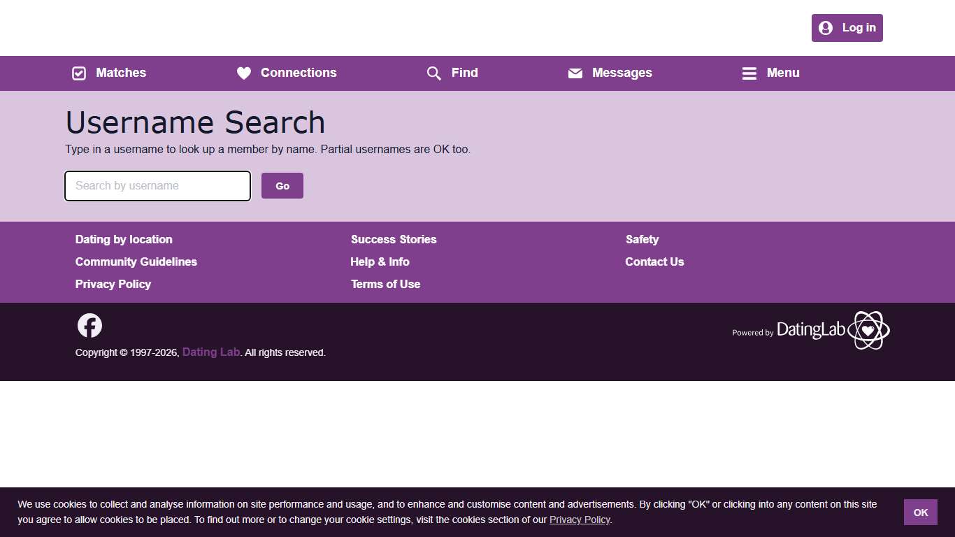 Encounters Dating - Username Search